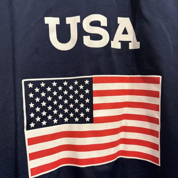 Nike Invictus Games Jacket Mens Large Blue USA Orlando 2016 Fisher House Flag - Picture 7 of 16